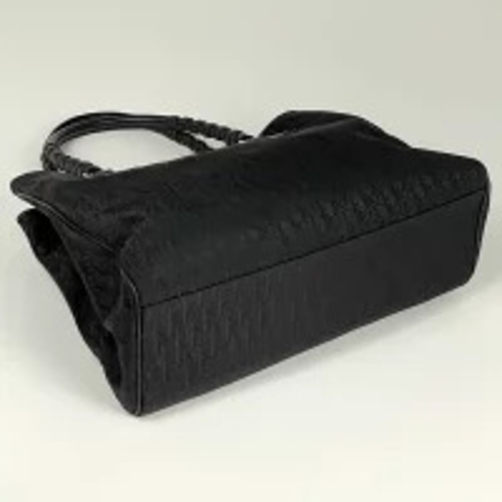 Dior Bag Tote Trotter Handbag Christian Black